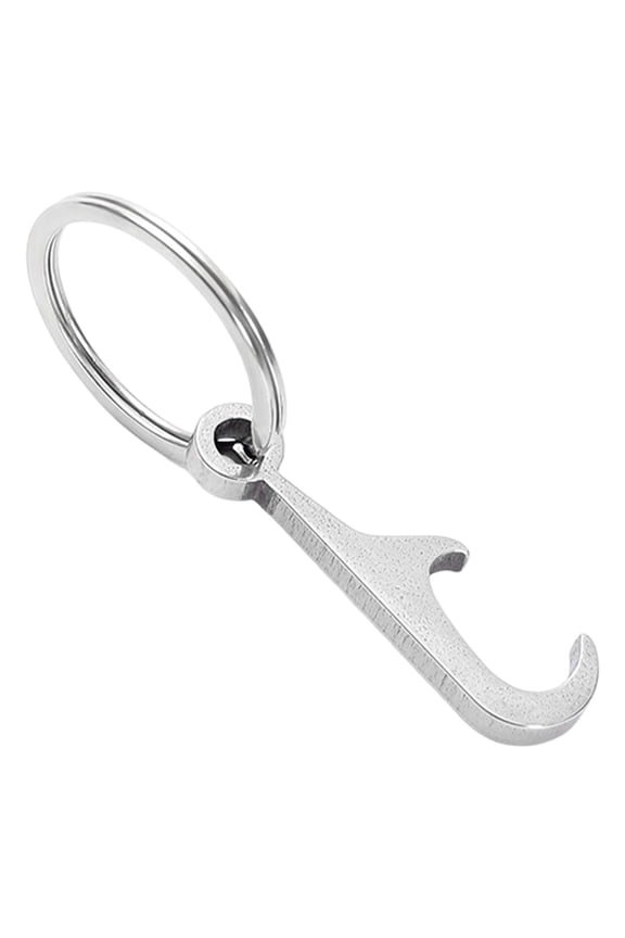 Lightweight Portable Aluminum Keychain Multi Tool With Bottle Opener Function And Key Ring For Camping Travel Hiking And Everyday Carry Compact And Durable For Outdoor Adventures (B)