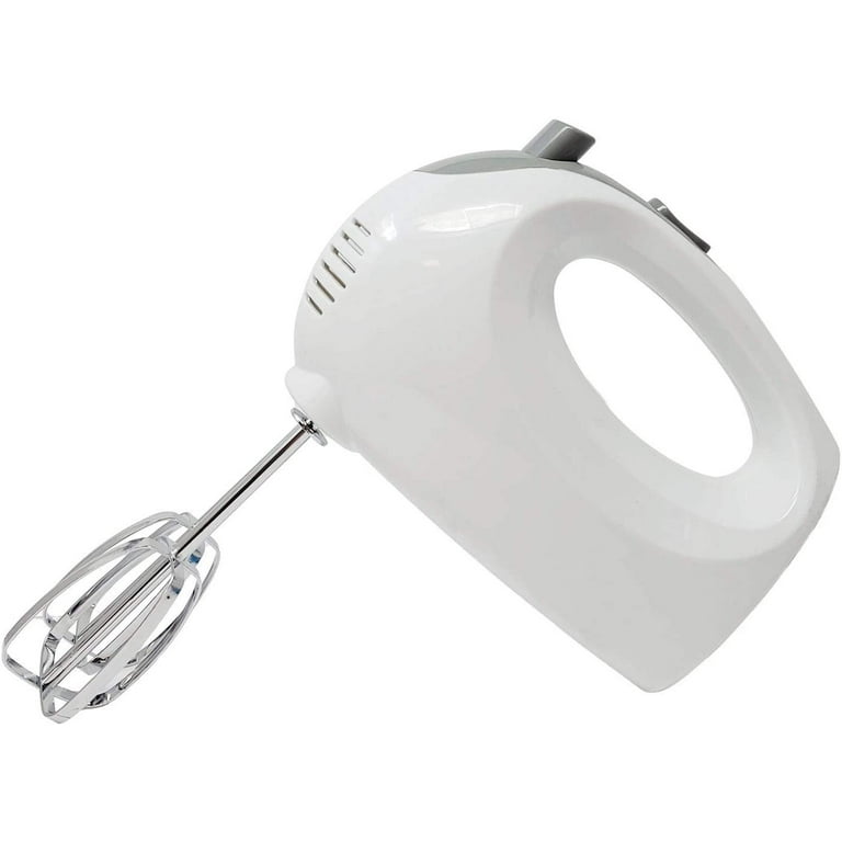 Lightweight Portable Hand Mixer With Dishwasher Safe Beaters for Mixing  Doughs & Batters