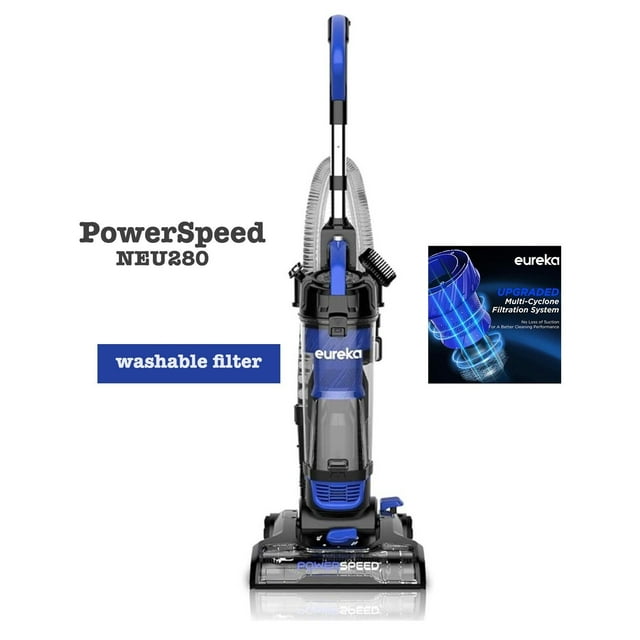 Lightweight Powerful Upright Vacuum Cleaner for Carpet and Hard Floor