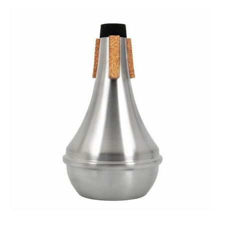 Lightweight Professional Trumpet Mute Aluminum Practice Trumpet Mute for Jazz Musical Instrument Music Lovers Accessories Replacement