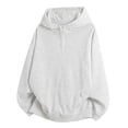 thumbnail image 1 of Lightweight Pullover Hoodies for Men Baggy Sport Long Sleeve Shirt Casual Blazer Sweaters Off The Shoulder Sweatshirt Dress Fall Clothes, 1 of 6