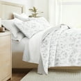 thumbnail image 1 of Lightweight Quilt Set Super Soft Wrinkle Resistant Quilted Coverlet Floral Patterns by Comfort Canopy, 1 of 12