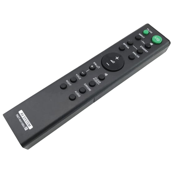 Lightweight RMT-AH100U Remote Long Ranged Operate Easy Setups For HTCT180 SACT180 SAWCT180 Streaming Devices