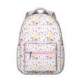thumbnail image 1 of Lightweight Rainbow Pattern Backpack with Unicorn Design for Daily Adventures, 1 of 6
