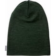 thumbnail image 1 of 100% Merino Wool Cuff Beanie - Mens & Womens Warm Winter Hat - Watch Cap - Toque - Forest Green, 1 of 11
