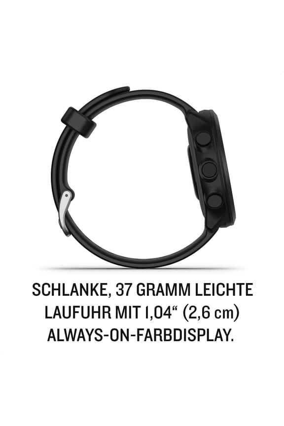 Lightweight Running GPS Watch with Heart Rate, Sleep Tracking, PacePro & Multi-Satellite Positioning