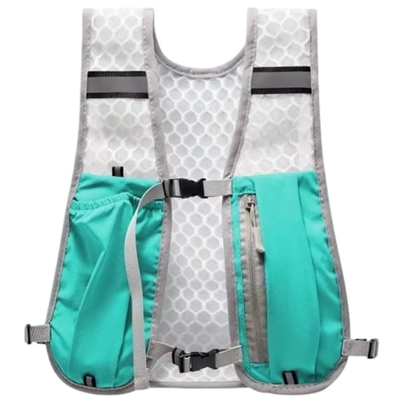Lightweight Running Vest Reflective Hydration Vest Running Phone Holder for Outdoor Marathon Cycling Hiking Climbing