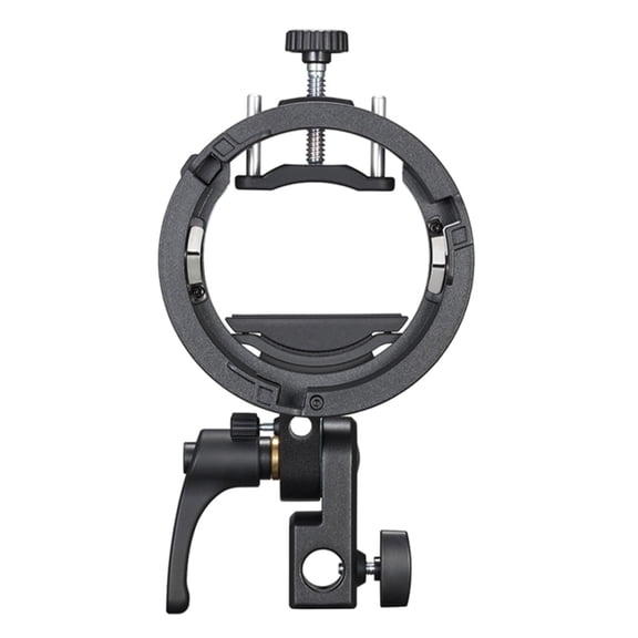 Lightweight S Bracket For AD300 Hot Shoe Flashes Snapped On Attachment Secures Speedlight During Use Travel Friendly