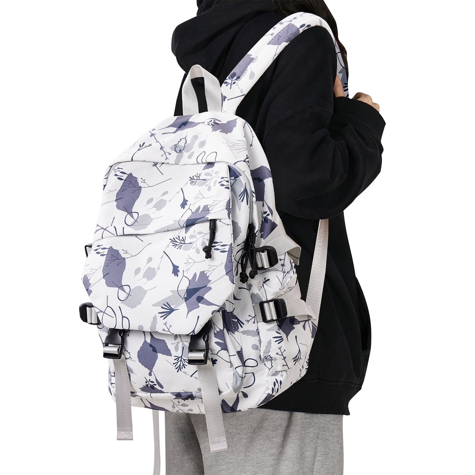 Lightweight School Bag Casual Daypack College Laptop Backpack for Men