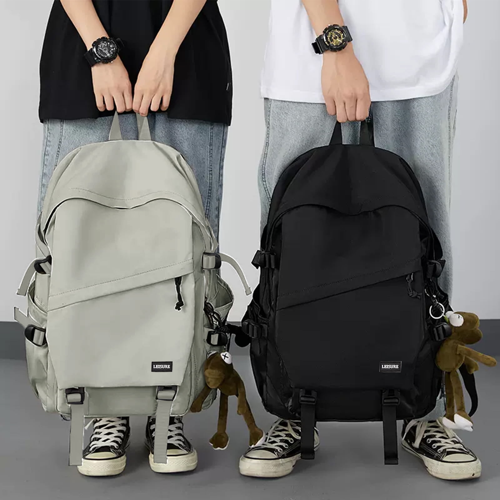 Lightweight School Bag College Laptop Backpack for Men Women