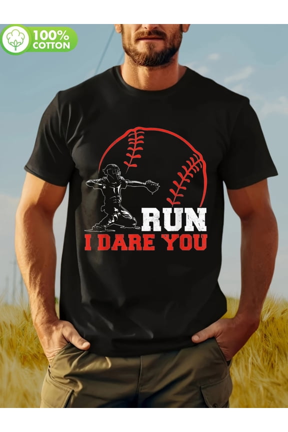 Lightweight Short Sleeve Catcher Top - Soft Baseball Tee for KV646W Youth, Relaxed Round Neck Style, Suitable for Year-Round Use, Available in Plus Sizes