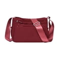thumbnail image 1 of Lightweight Shoulder Bag, Crossbody Bag for Women, Versatile Commuting Bag with Multi Compartment Design, Oxford Fabric Handbag for Everyday Casual Travel Use, 1 of 8