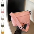 thumbnail image 1 of Lightweight Shoulder Bag | Fashionable Small Crossbody Messenger Purse | Waterproof Cloth | Versatile Solid Colors | Compact Organizer | 9x5x2 in | 1 Pc | Travel Tote, 1 of 6