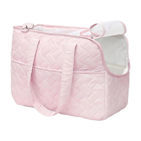 Lightweight Shoulder Strap Pet Tote for Outdoor Travel with Breathable Mesh Window Comfortable Secure Backpack Alternative for Cats and Small Dogs