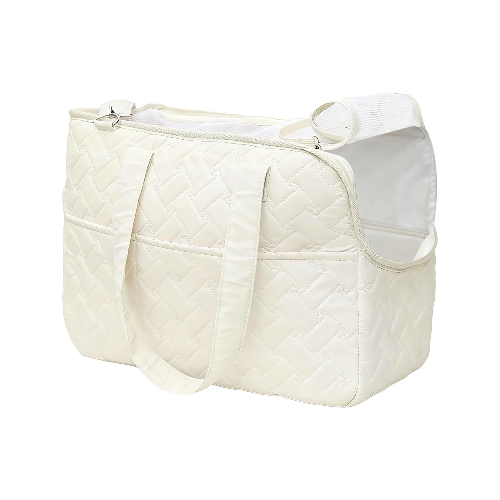 Lightweight Shoulder Strap Pet Tote for Cats and Small Dogs with Breathable Mesh Window Secure Outdoor Travel Backpack Alternative