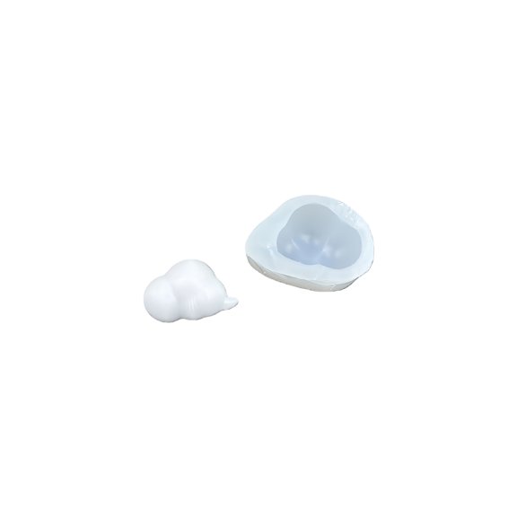 Lightweight Silicone Mold For Chocolate Ice Cubes Resin Crafts 12 70g Safe Materials Cloud Marine Bamboos Inspired Shapes