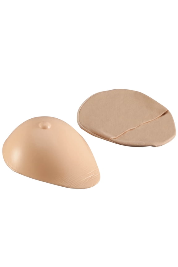 Lightweight Silicone Teardrop Breast Form, 1 Form