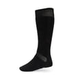 thumbnail image 1 of Merino Wool Ski and Snowboard Sock Black Large, 1 of 8