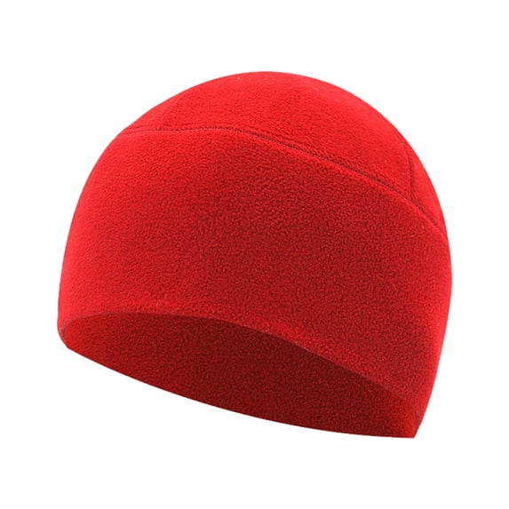 Lightweight Skull Caps for Men, No Sweat Cooling Head Cap, Motorcycle Bike Helmet Liner, Hard Hat Liner for Cycling, Running, Hiking, Outdoor Sports, Daily Wear, Red