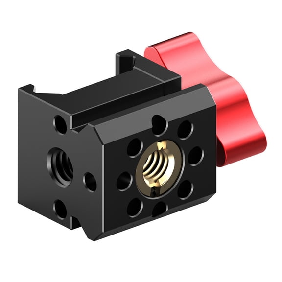 Lightweight Slider Mount Camera Cage and RS3 / 4 / 5 Gimbals Featuring Multiple Thread Holes