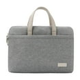 thumbnail image 1 of Lightweight Slim Laptop Briefcase for Compact Computers, Water-Resistant Polyester Carry Case with Soft Velour Interior, Professional Folder for Office Commute and Business Travel, 1 of 6