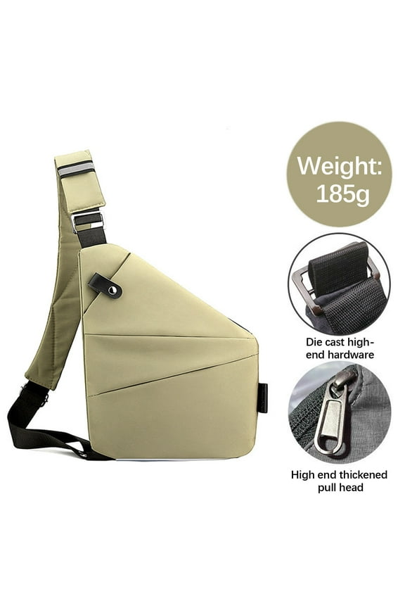 Lightweight Sling Bag with Adjustable Strap, Durable Water-Resistant Design, Compact and Stylish for Travel, Outdoor Activities, and Daily Use