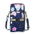 thumbnail image 1 of Lightweight Small Crossbody Bags Flower Water Resistant Cell Phone Purses Travel Pouch Shoulder Bag for Women, 1 of 9