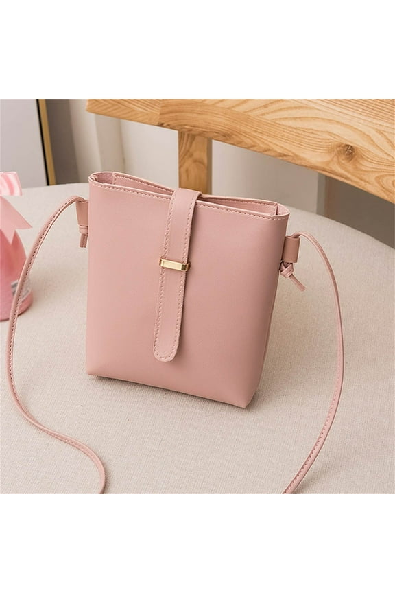 Lightweight Small Crossbody Bags Shoulder Bag for Women Stylish Ladies Cell Phone Purse and Handbags Wallet, Pink