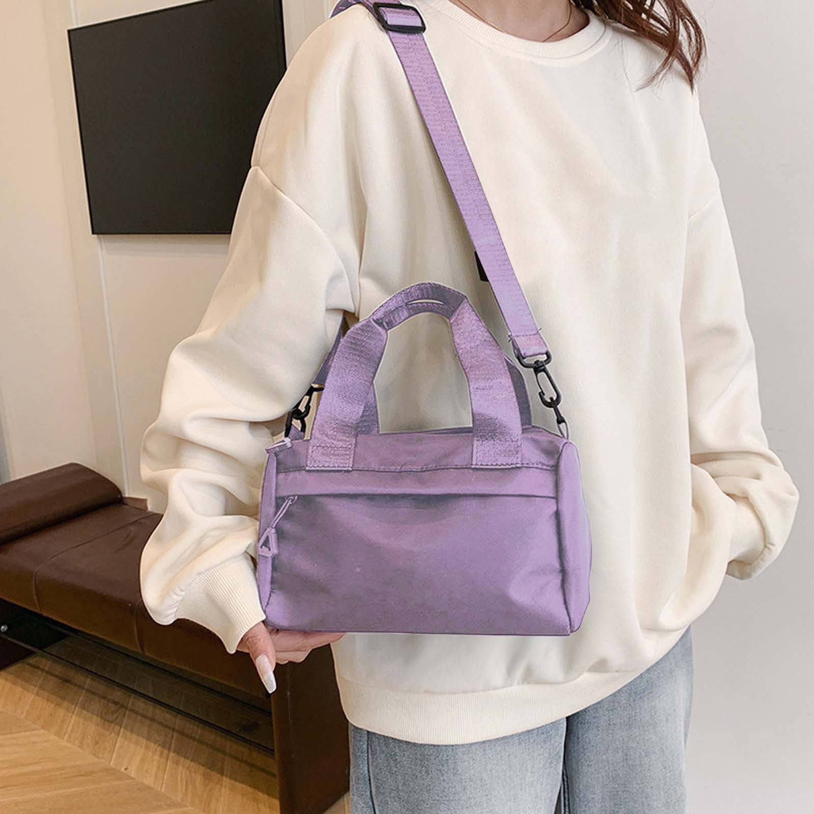 Lightweight Small Gym Bag for Women & Men, Mini Duffel Bag for Travel, Sports, Yoga, Swim, and Dance, Compact Carry-On Tote Bag for Women, Girls, and