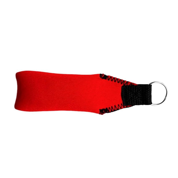 Lightweight Soft Neoprene Floating Key for Marine Boat Yachting Sailing Swim Red