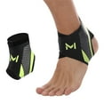 thumbnail image 1 of Lightweight Sports Ankle Brace! Compression Sprain & Breathable For Basketball & Fitness Green - One Size, 1 of 9
