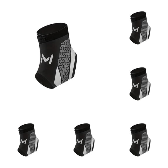 Lightweight Sports Ankle Brace! Compression Sprain & Breathable For Basketball & Fitness Purple - One Size,Gray,5PCS
