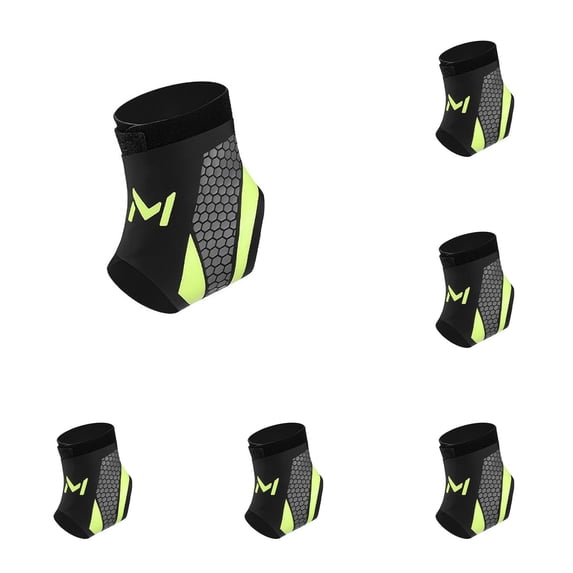 Lightweight Sports Ankle Brace! Compression Sprain & Breathable For Basketball & Fitness Purple - One Size,Green,5PCS