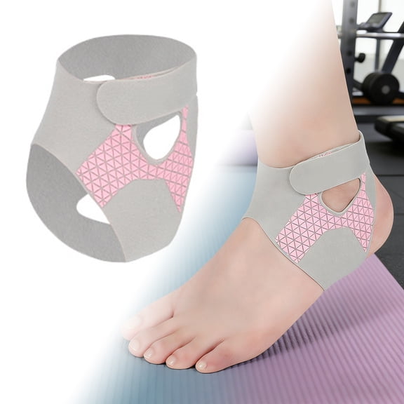 Lightweight Sports Ankle Brace! Compression Sprain & Breathable For Basketball & Fitness Purple - One Size