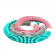 Adjustable Spring Weighted Hula Hoop, Soft Thick Elastic Fitness Hoop for Abdominal Massage Workout, Portable Foldable Exercise Ring for Adults Home Gym Body Shaping Weight Loss Training