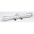 thumbnail image 1 of Lightweight Stainless Chrome Silver  Scope 3-9x32 for 10/22 Sporter 1022 22 Auto with Weaver Style Scope Rings, 1 of 4