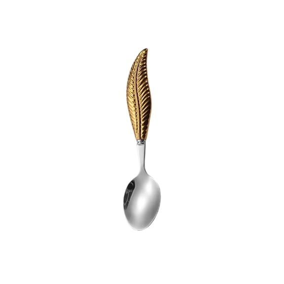 Lightweight Stainless Steel Cutlery Set with Delicate Feather Design Elegant Tableware for Everyday Dining and Restaurant Use Durable and Dishwasher Safe