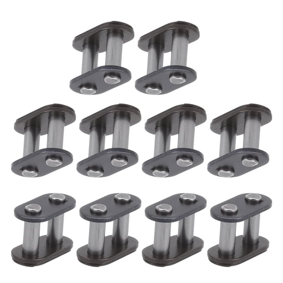 Lightweight Steel Chain <span Style="background:red"></span> Links, Direct Replacement For Bike Repair, 10 Pack, Reliable