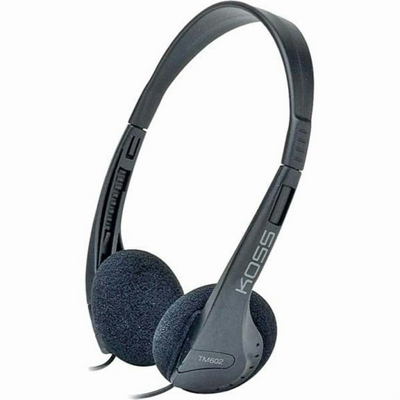 Lightweight Stereo Headphones With Foam Ear Cushions