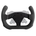 thumbnail image 1 of Lightweight Suede Steering Wheel For Logitech G RS50 System or Pro SIM;Supper lightweight Real Carbon Fiber Compatible with Logitech G RS Racing Wheel,12 Inch Squar Style,Black2, 1 of 10