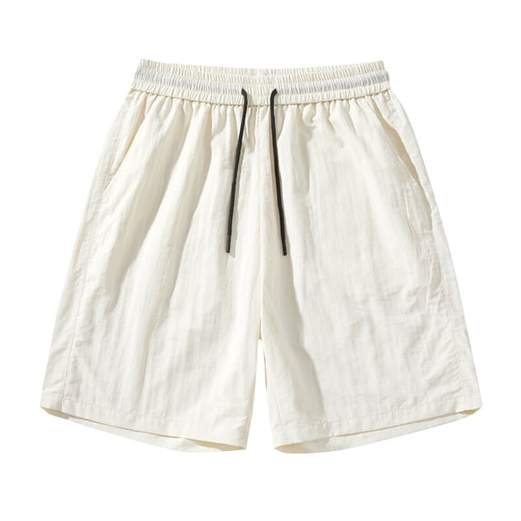 Lightweight Summer Beach Shorts for Men Quick Dry Elastic Wide Leg Casual Vacation Shorts Big & Tall