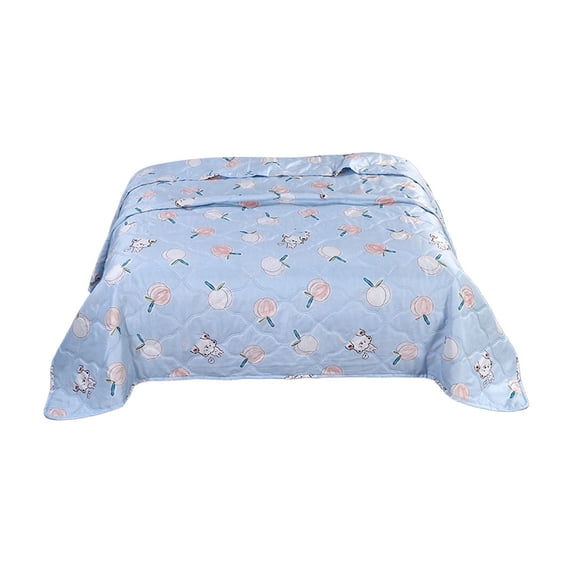 Lightweight Summer Blanket for Hot Sleepers | Soft Breathable Washable Comforter | Thin Cooling Quilt for Air Conditioner | Perfect Gift for Housewarming & Weddings Multicolor