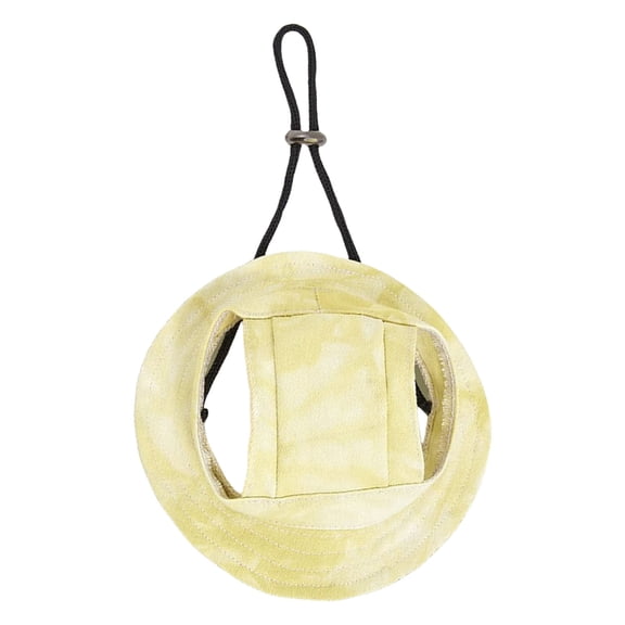Lightweight Summer Fisherman Hat For Small Dogs Cats Breathable Fabric Wide Brimmed Design