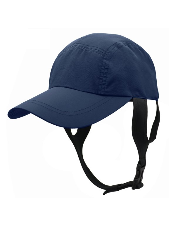 Lightweight Sun Cap with Chin Strap Curved Brim Baseball Hat for Beach Cycling Hiking Travel and Shade Wear