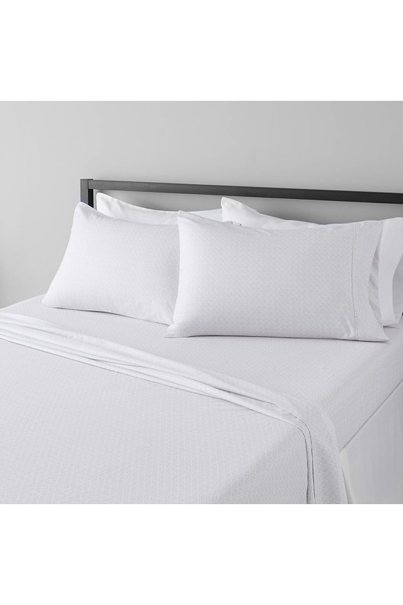 Lightweight Super Soft Easy Care Microfiber Bed Sheet Set with Deep Pockets