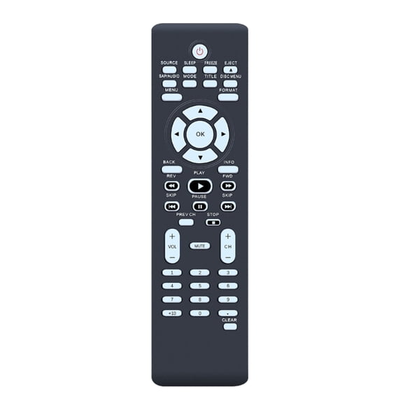 Lightweight TV Remote Control 32MF369B Replacement Remote DVDs Remote Control Ergonomic Design Remote Control for Home