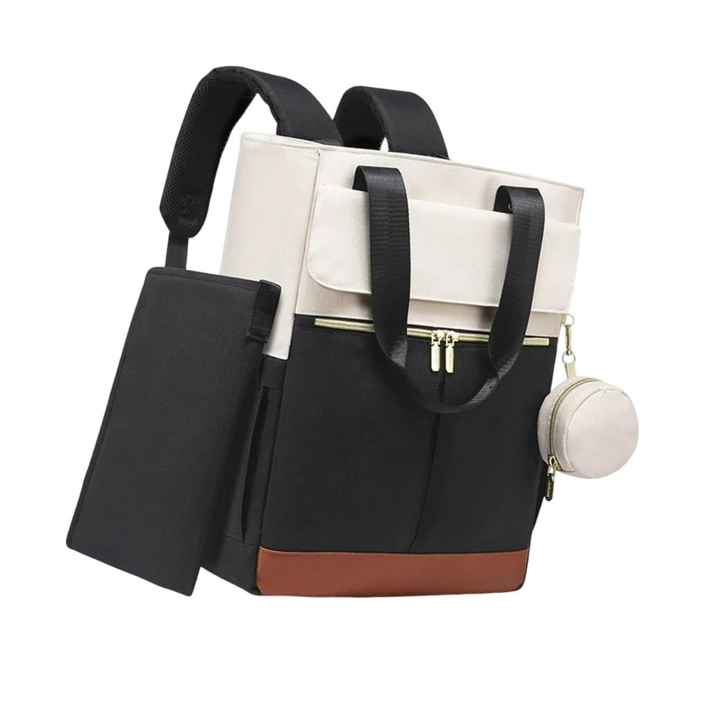 Lightweight Tear Resistant Diaper Bag With Quick Access Pockets Shoulder Strap