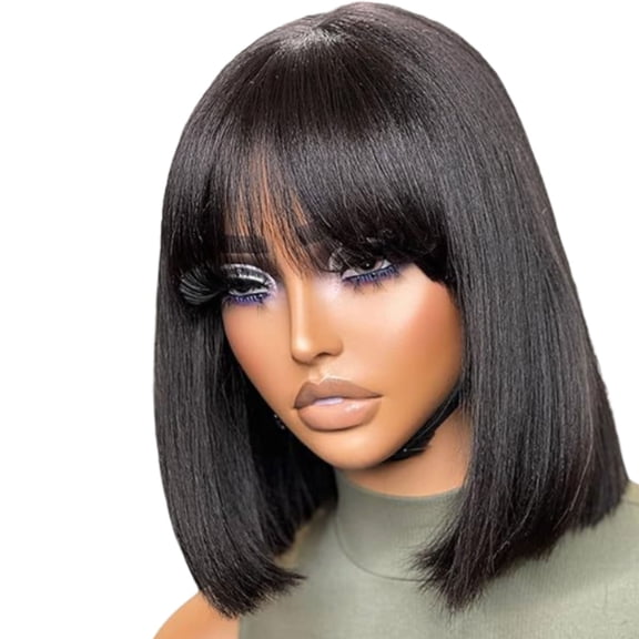 Lightweight Textured Short Wigs Heat Safe Styling Adjustable Elastic For Natural Appearance