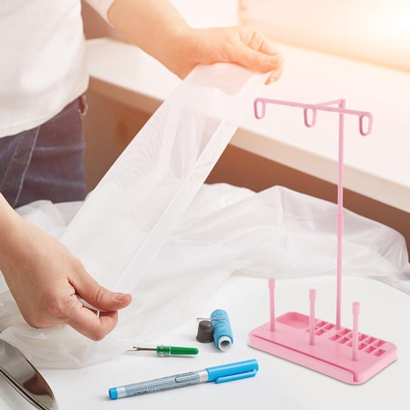 Lightweight Thread Spool Holder Stand Organizer,DIY Sewing Crafts Thread Rack, 3 Spools Holder for Embroidery, Sewing, Household Sewing Machine
