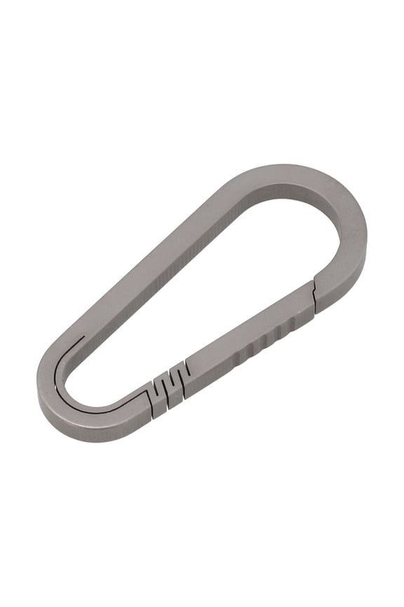 Lightweight Titanium Alloy Keychain Backpack Hanging Buckle Outdoor Carabiner